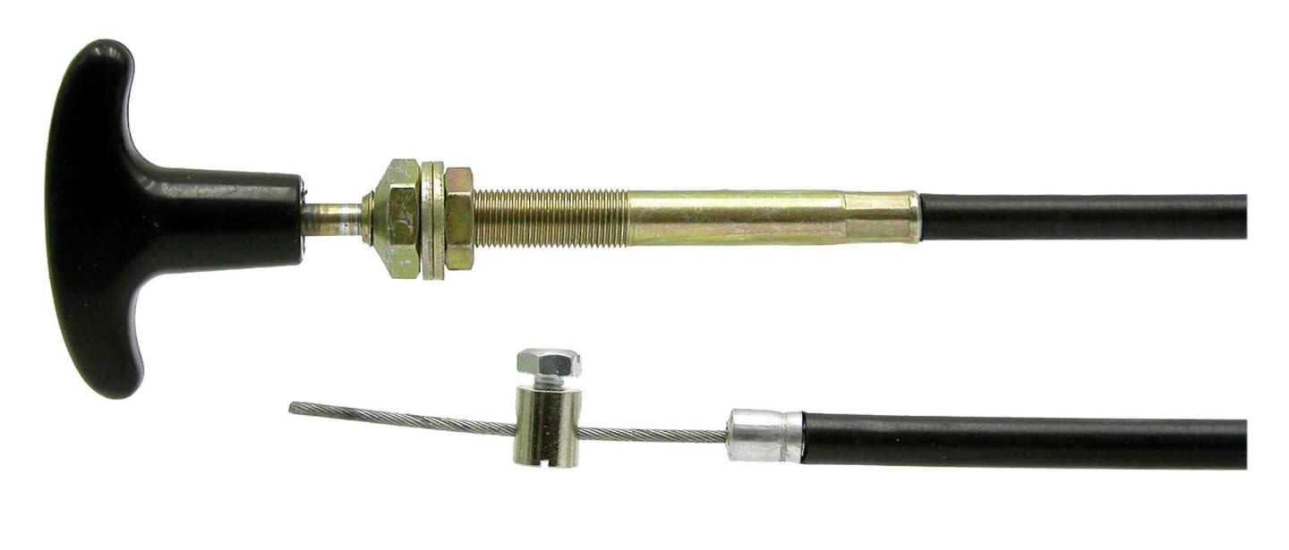Bowdenzug Länge 1.340/1.230 mm, für Absteller Traktor Steyr 8165, 8170