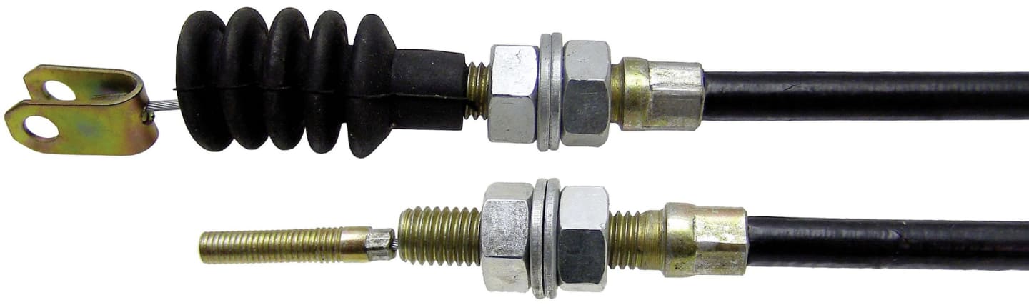 Bowdenzug Länge 1.360/1.275 mm, für Absteller Traktor Valmet 6000, 6100, 6300, 6400, 6600, 6800