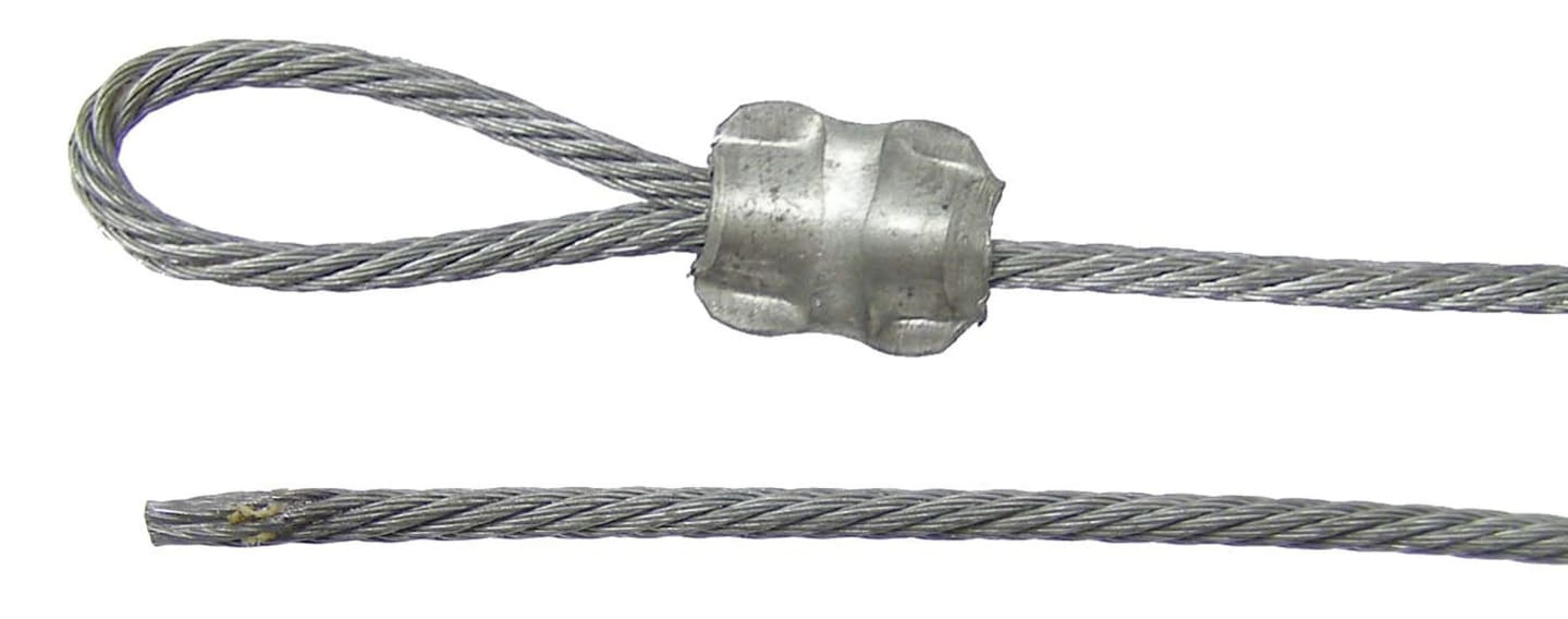 Bowdenzug 570 mm, für Gas Traktor Zetor 2000, 3000, 4000, 5000, 6000