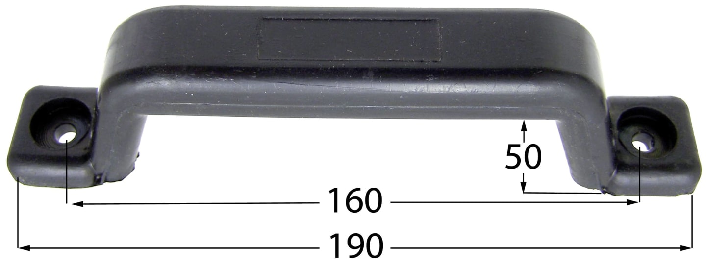 Haubengriff 190 mm, für Motorhaube