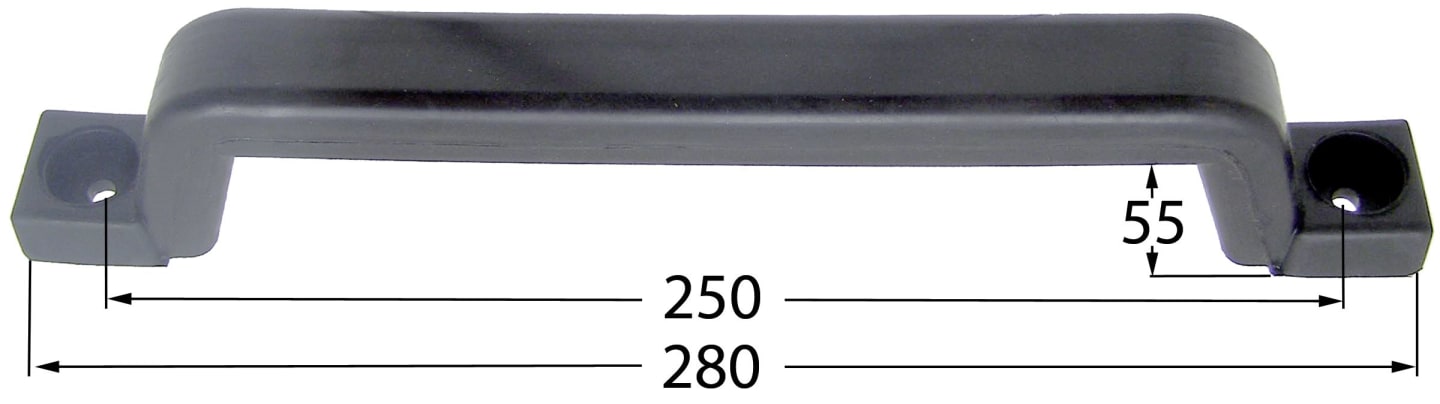 Haubengriff 280 mm, für Motorhaube