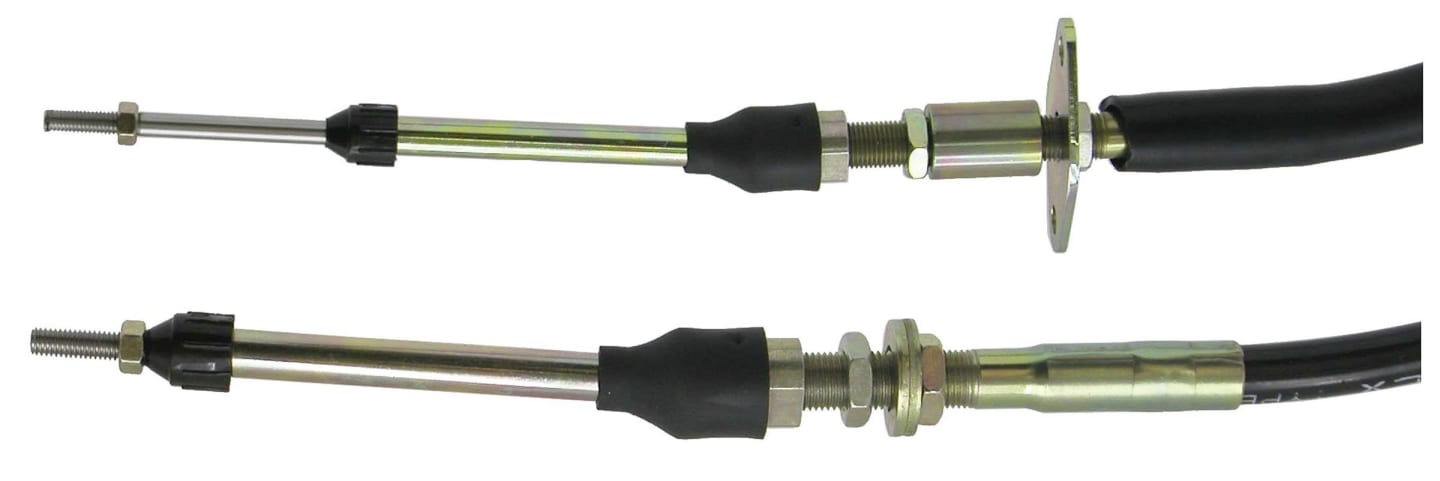 Bowdenzug 2.250/2.000 mm für Zapfwellenkupplung Traktor Deutz-Fahr DX 6, DX 7