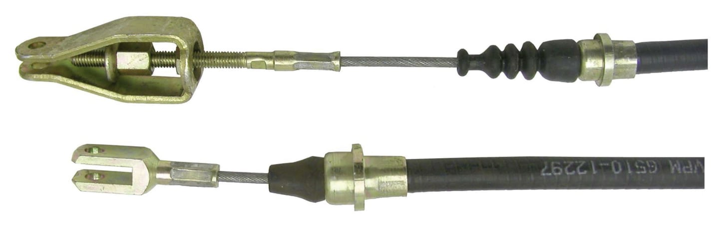 Bowdenzug 455/188 mm für Kupplung Traktor Fiat 580, 680, 780