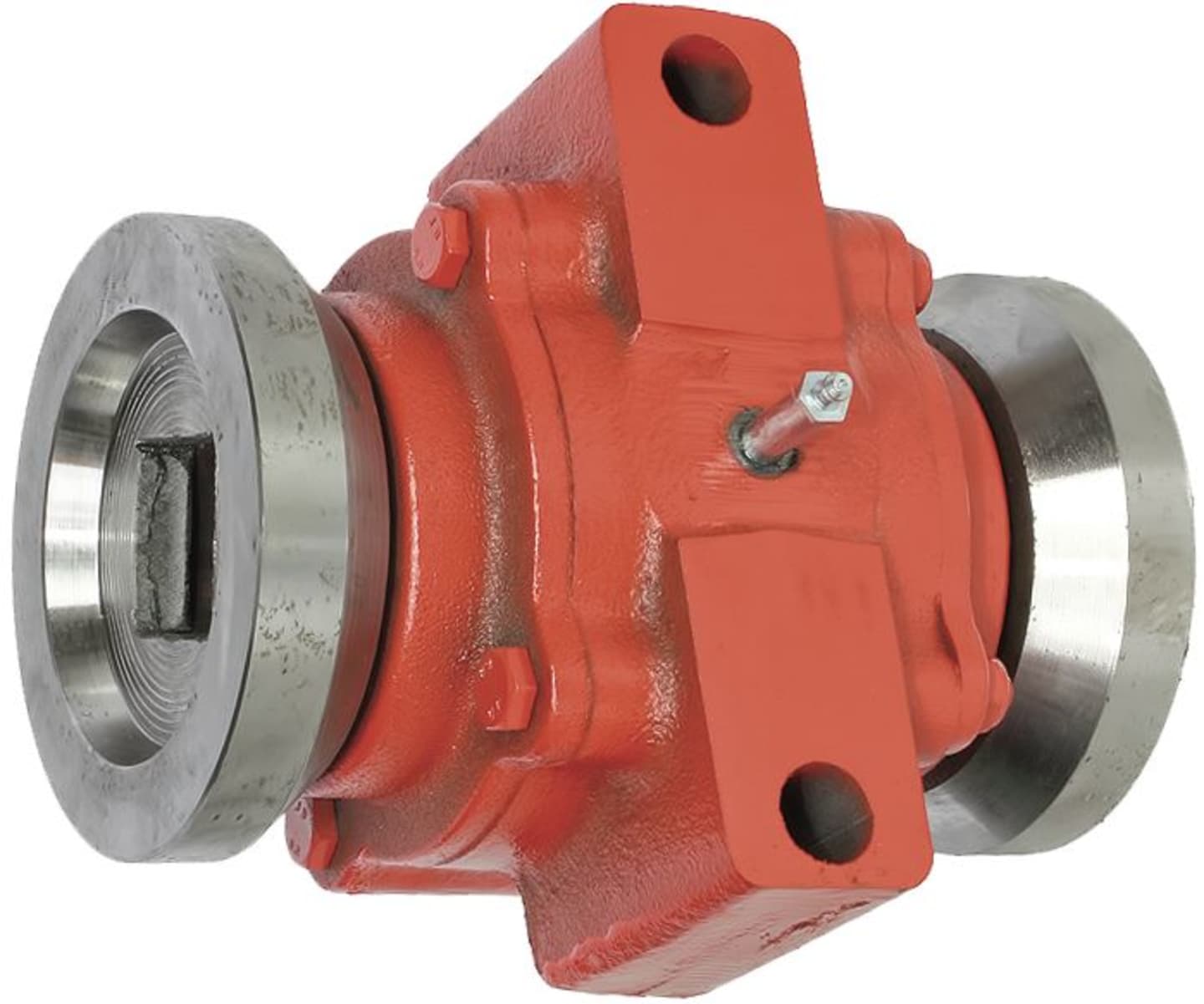 Industriehof® Lagerung L x Ø 230 x 138 mm mit Kegelrollenlager, für Vierkantwelle 40 x 40 mm, universal, 31-0099