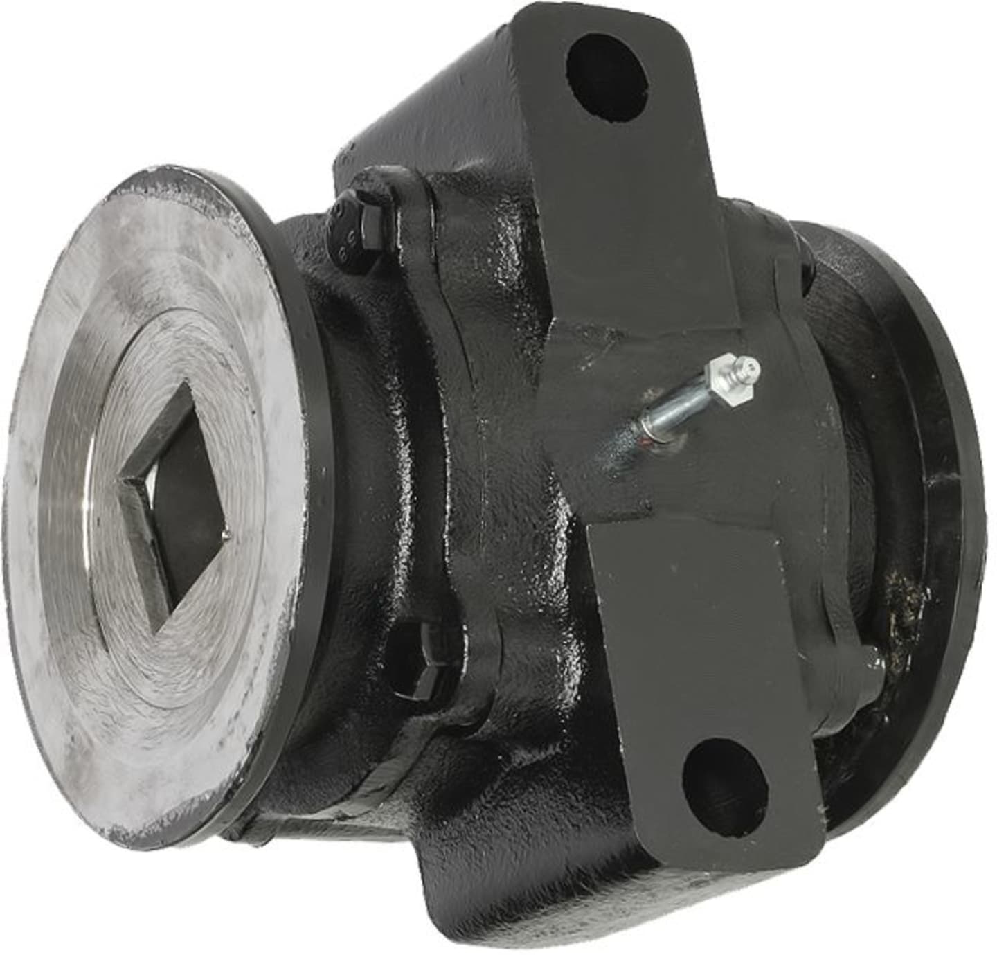 Industriehof® Lagerung L x Ø 180 x 154 mm mit Kegelrollenlager, für Vierkantwelle 40 x 40 mm, universal, 31-0414