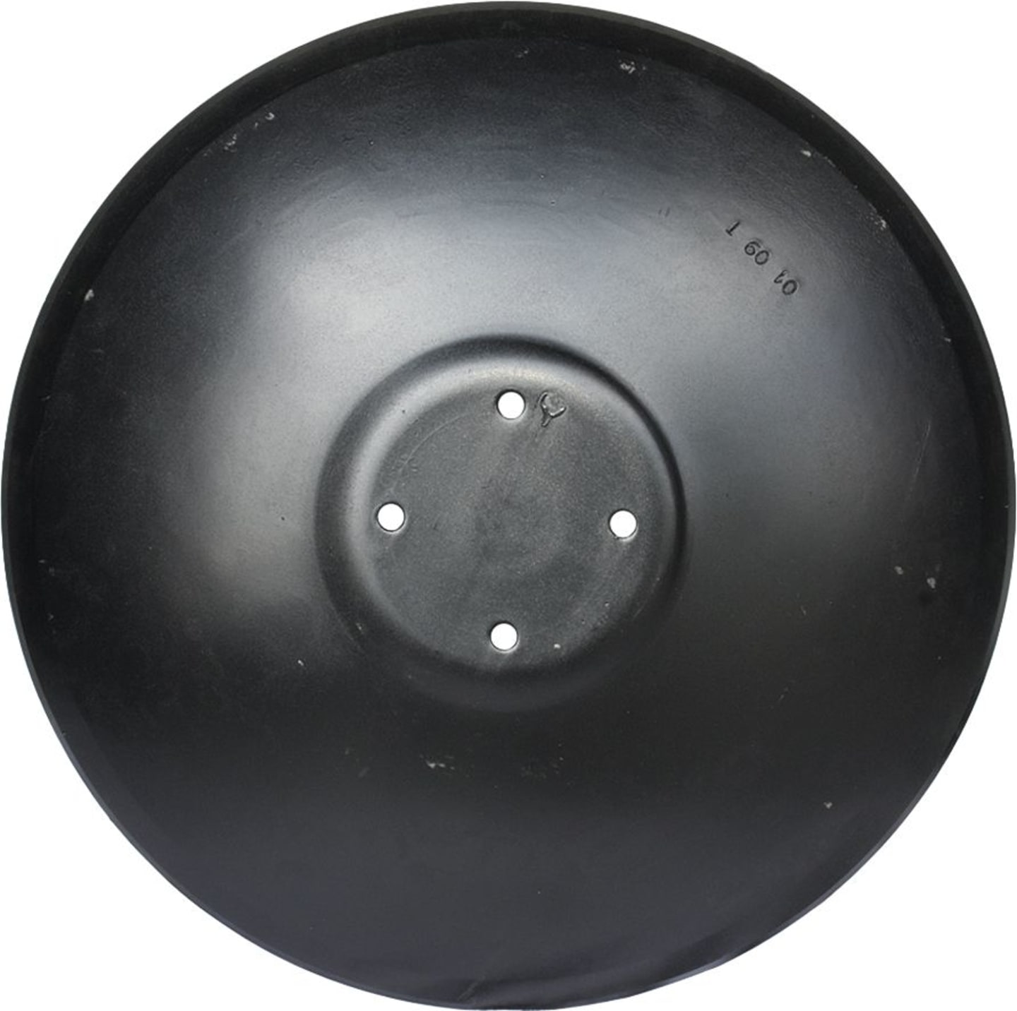 Industriehof® Eggenscheibe 450 x 5 mm, LK 100 mm, gewölbt, glatt, flacher Ansatz, für universal, 31-118II80017