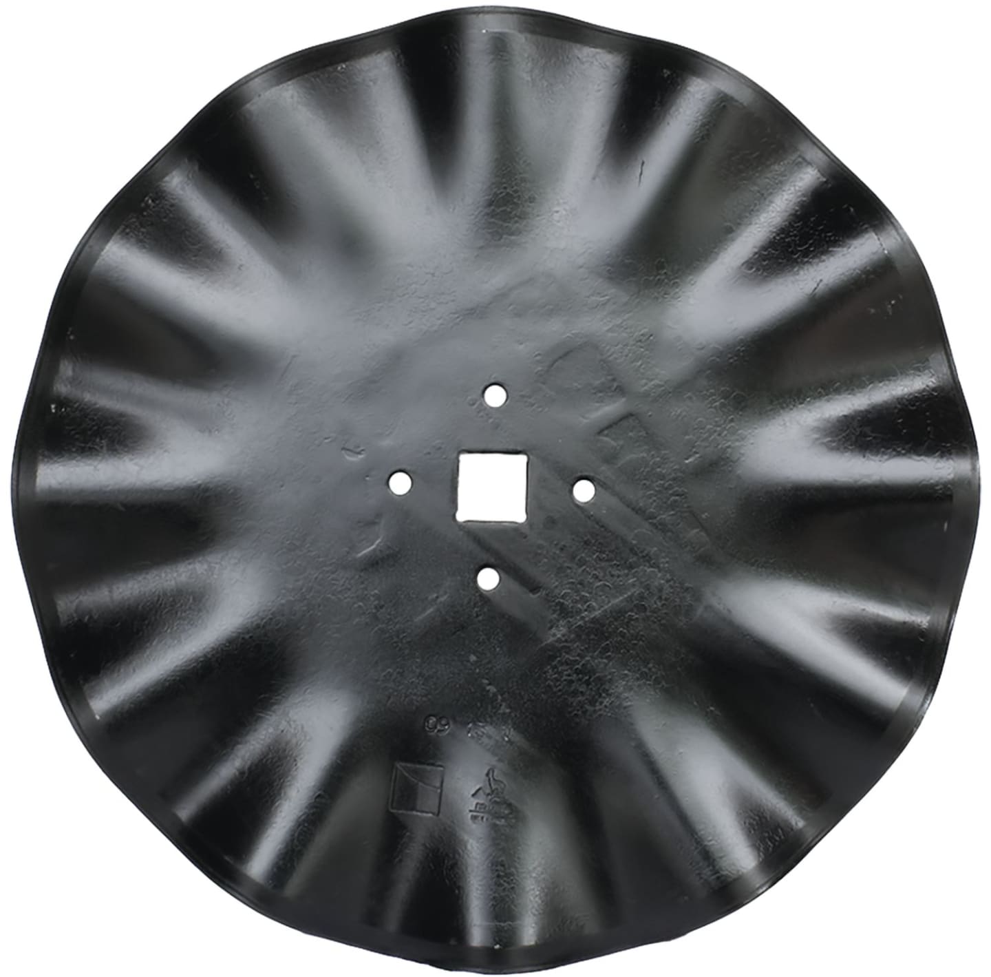 Industriehof® Sechscheibe 460 x 5 mm, LK 87 mm, ZB Vierkant, 31 x 31 mm, gerade, gewellt, glatt, für universal, 31-446230