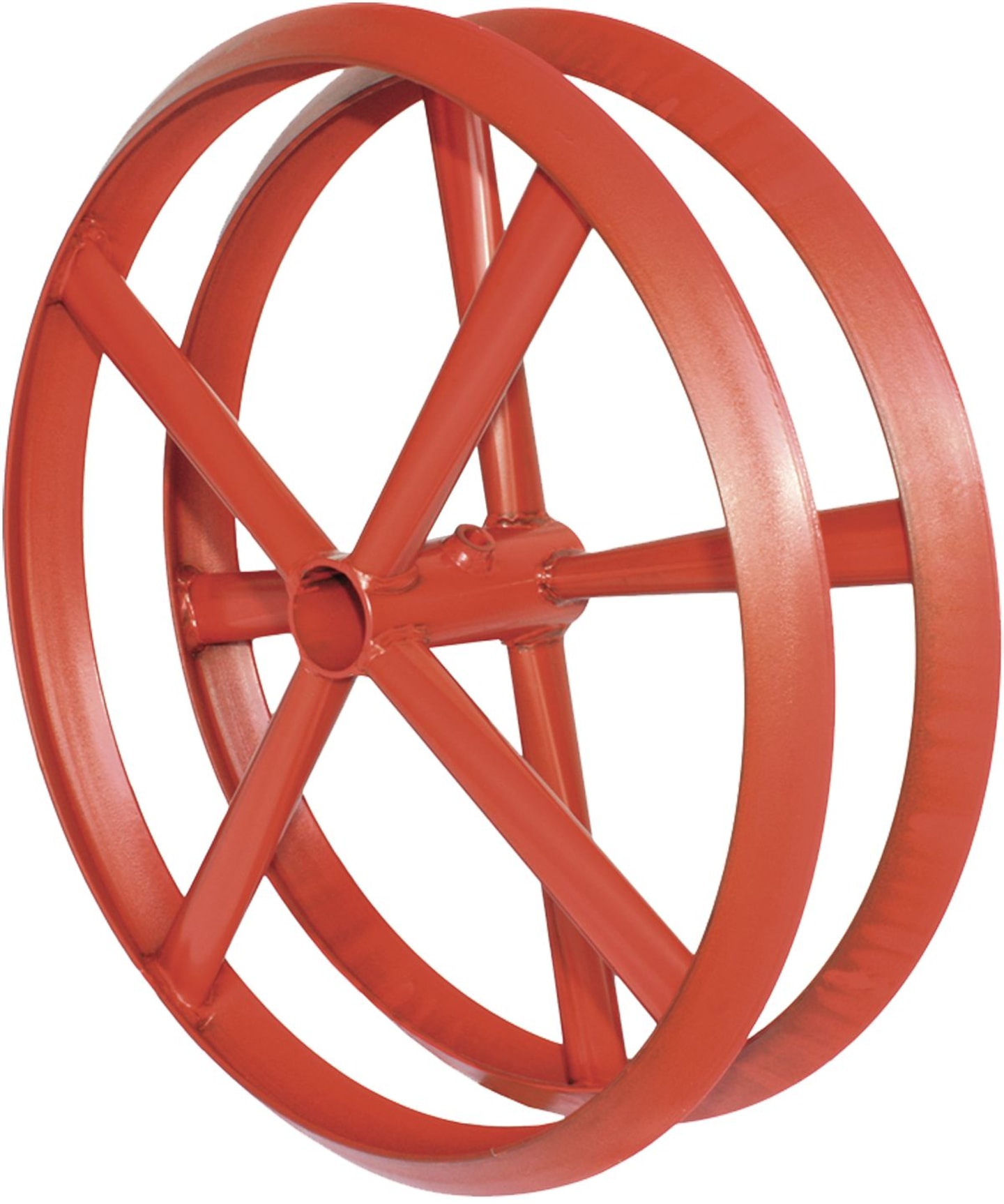 Industriehof® Dachringwalze 600 mm, Welle rund, 50 mm, Breite Nabe 163 mm, 350-010