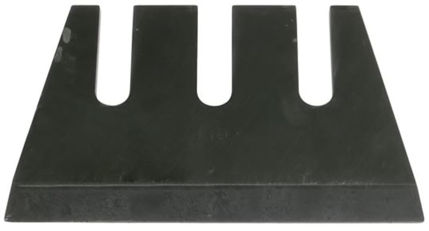 MWS Häckslermesser Gras/Mais 181 x 105 x 8 mm, hartstoffbeschichtet, für Häcksler Mengele