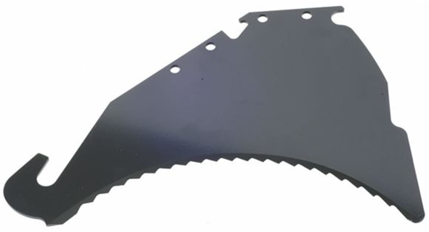 MWS Ladewagenmesser 536 x 356 x 5 mm, für Ladewagen Strautmann, 30-0540-66-01-2