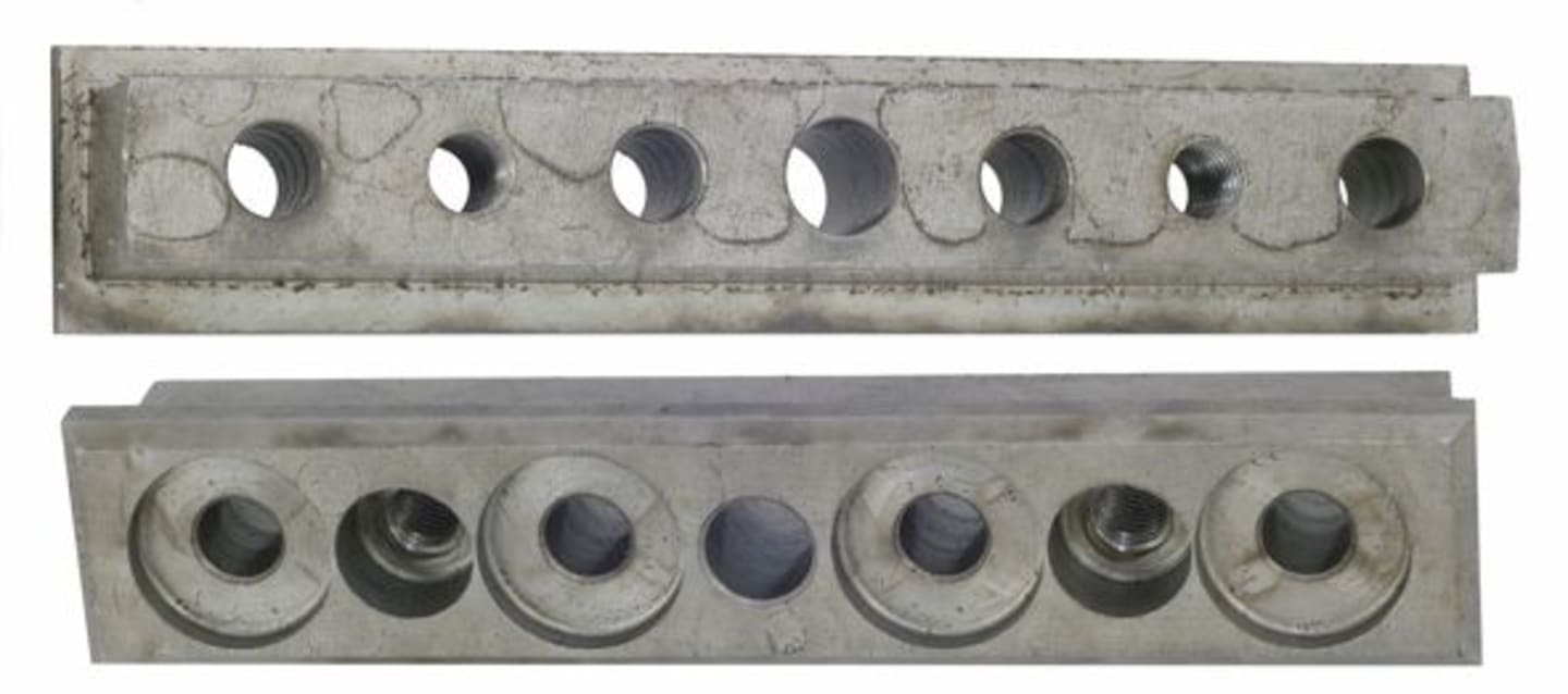 Mitnehmer, 125/130 x 16/25 x 23 mm, Bohrung 8 mm; 10 mm, für Strautmann Hydromix 400