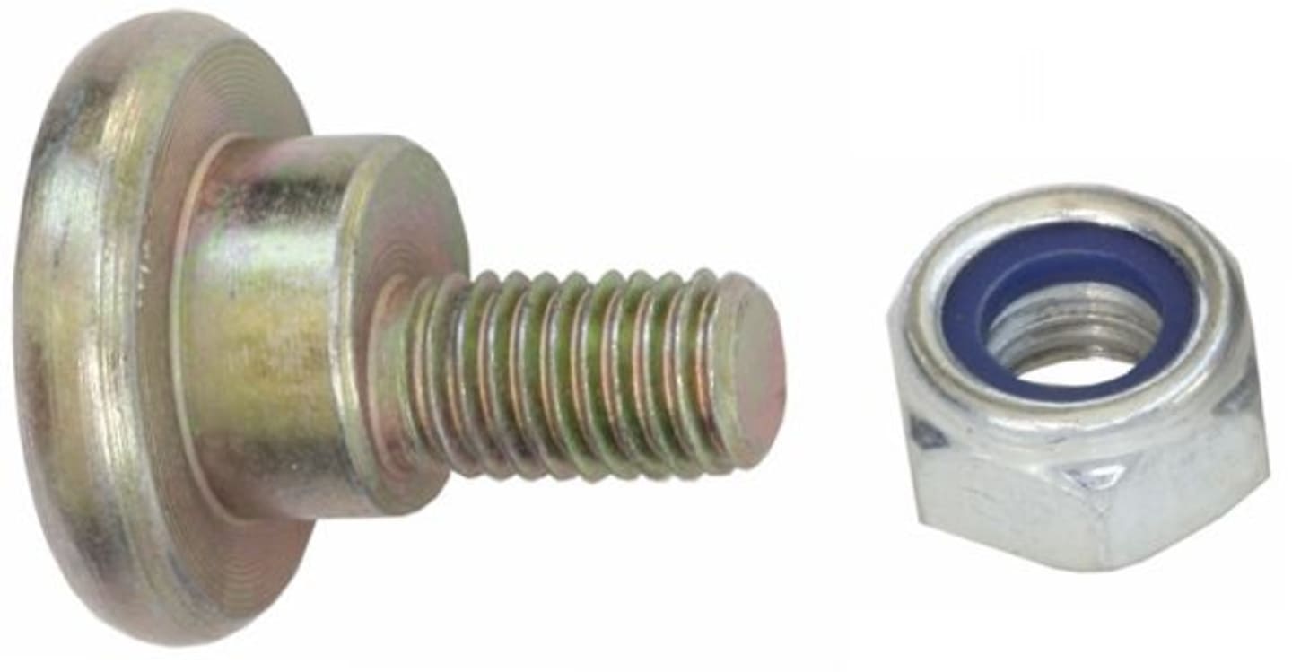 MWS Messerschraube M 10 x 32 mit Sicherungsmutter, für Vicon, 80-4-0329