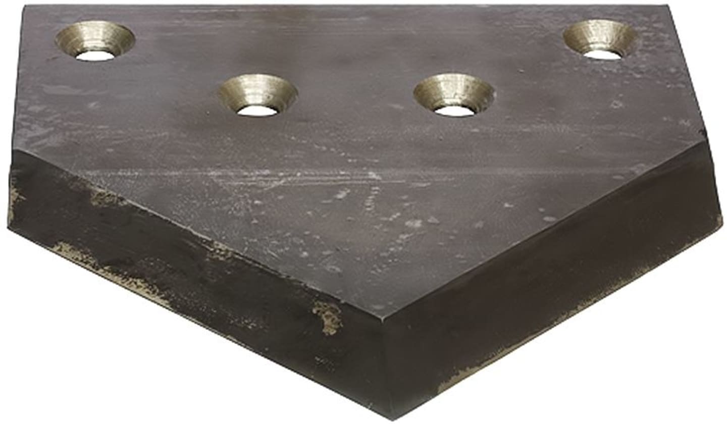 Industriehof® Siloschneidmesser mittig, 216 x 209 x 7 mm, für Bressel & Lade, 70-502