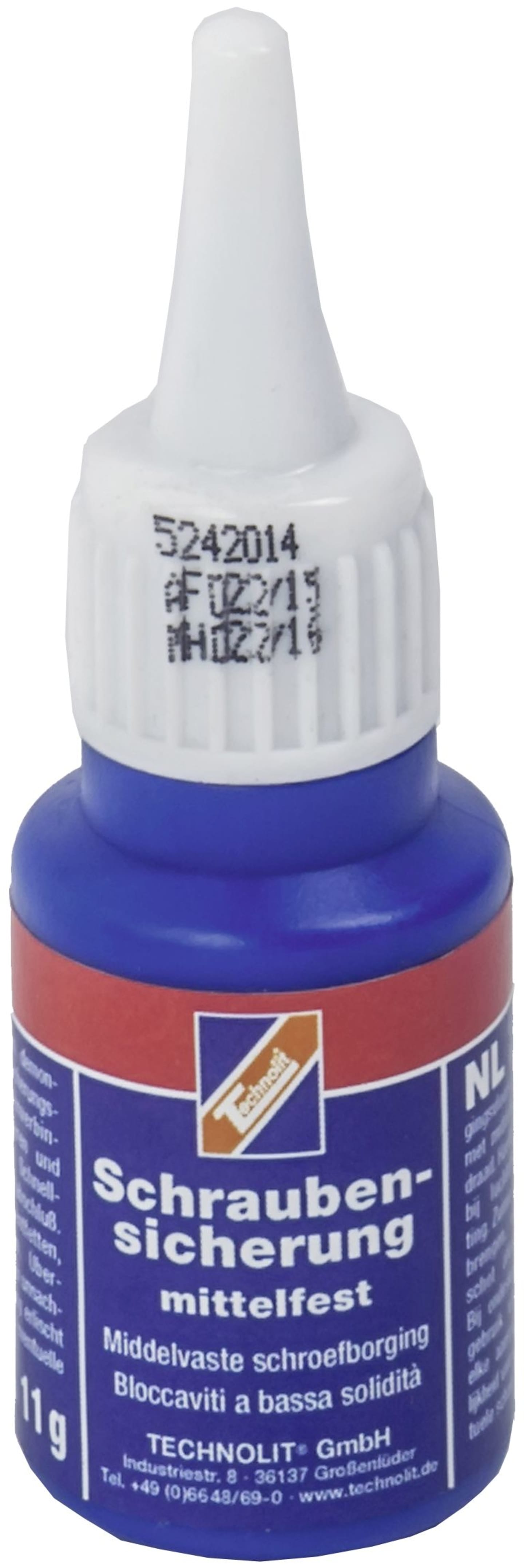 Schraubensicherung mittelfest, einkomponentig, 11 g