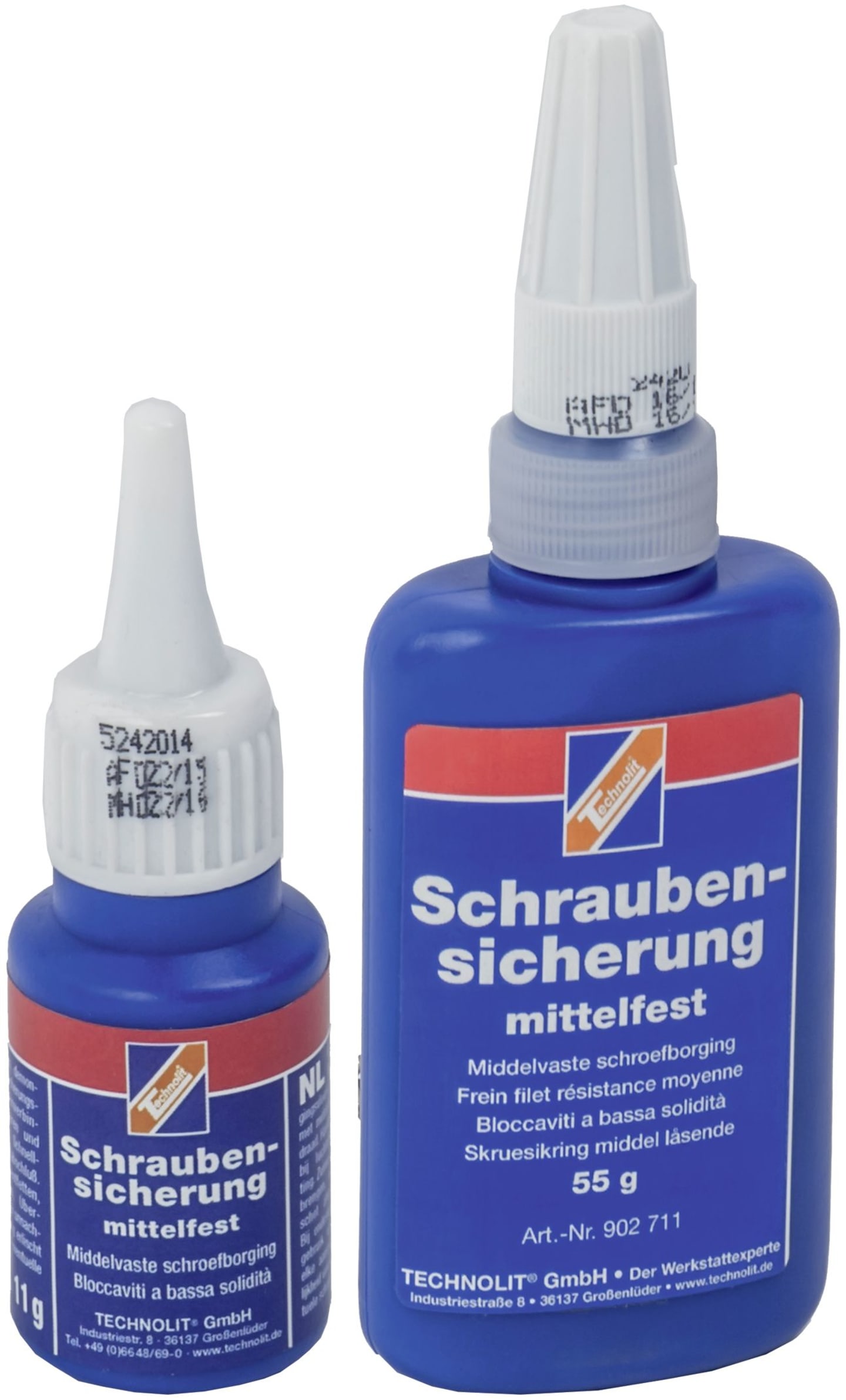 Schraubensicherung mittelfest, einkomponentig