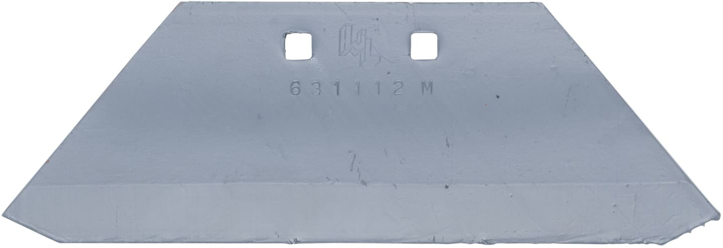 Düngereinlegerschar links/rechts, geschnittene Ware, 631112 für Pflug Huard/Kuhn