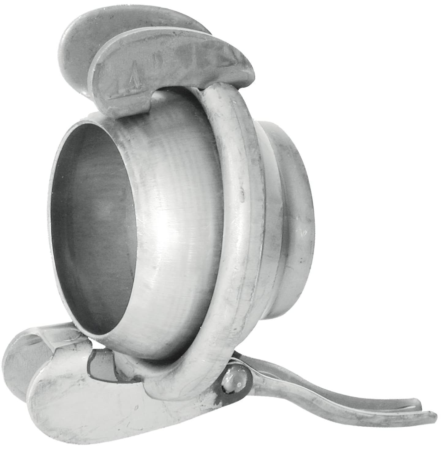Hücobi Endstopfen HK 159 Kugel, M-Kupplung und Hebelwerk, Bauer, schwarz, 2602 159000