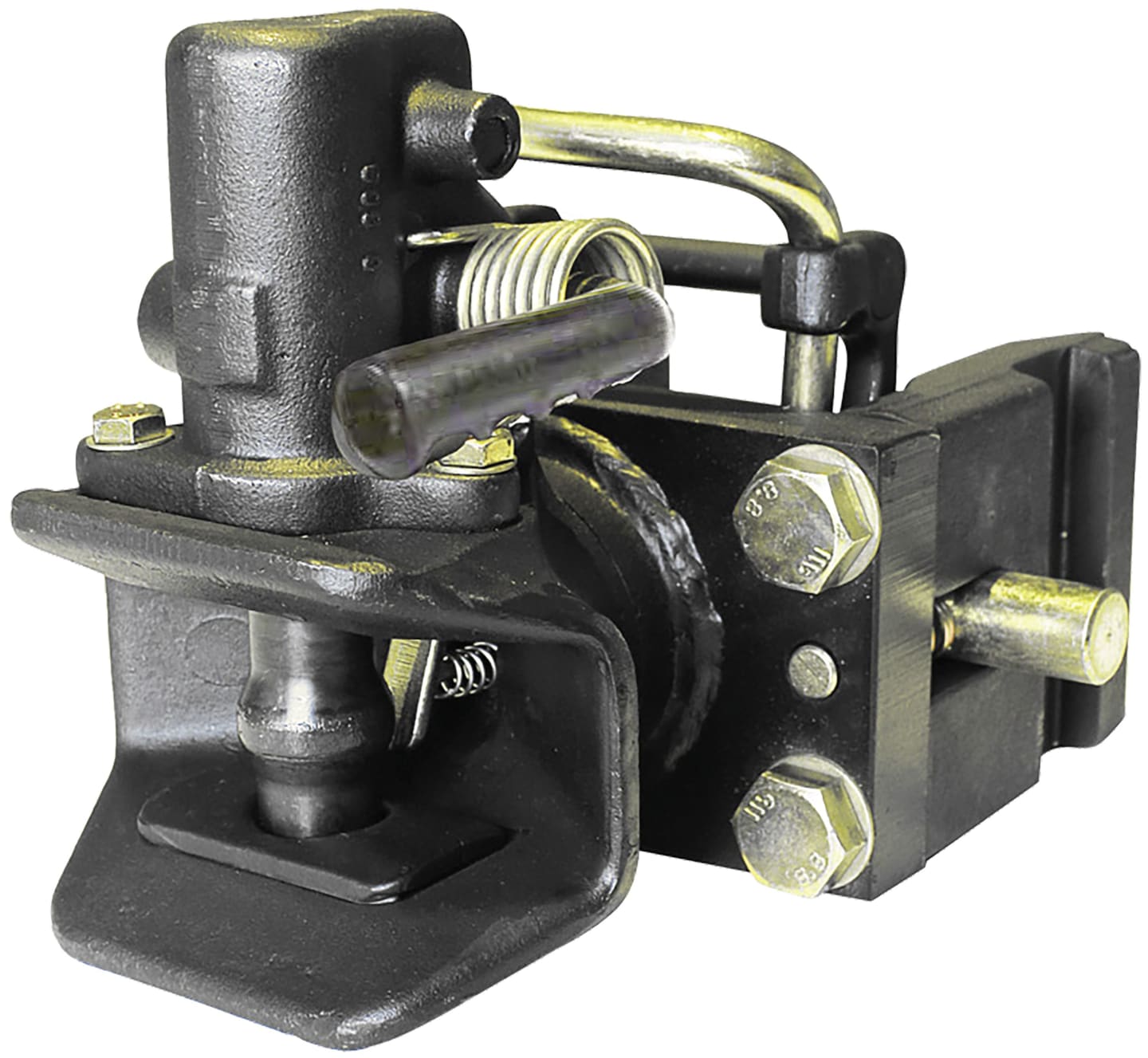 Walterscheid Zugmaul "KU879/94008", automatisch mit Schienenweite 165 x 80 mm, Ø Bolzen 38 mm, schwarz, 8004034