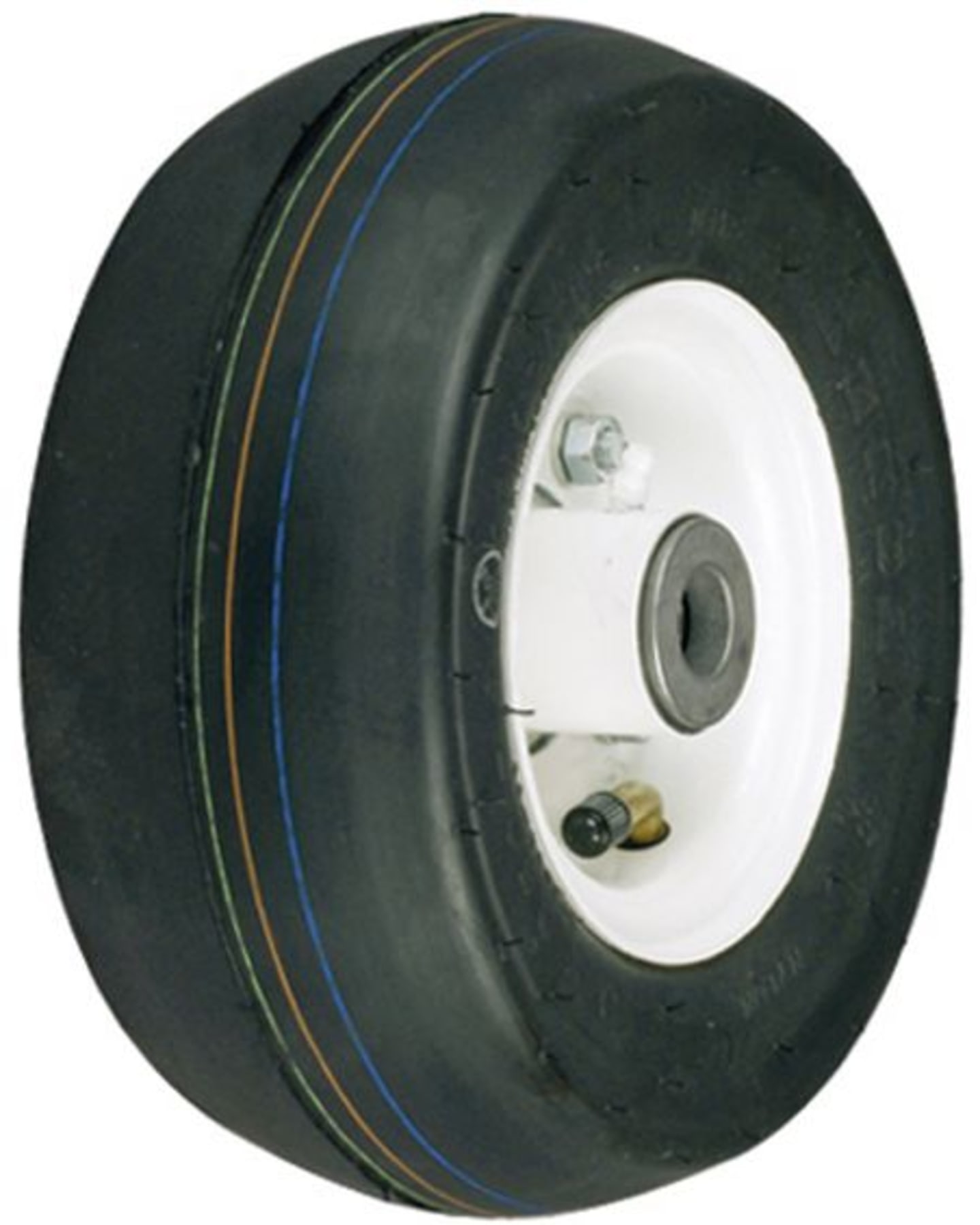 Tastrolle 228 x 90,7 mm, Ø Achse 19,1 mm, mit Schmiernippel, für Gravely Mähdeck 36'', 40", 50" 60"