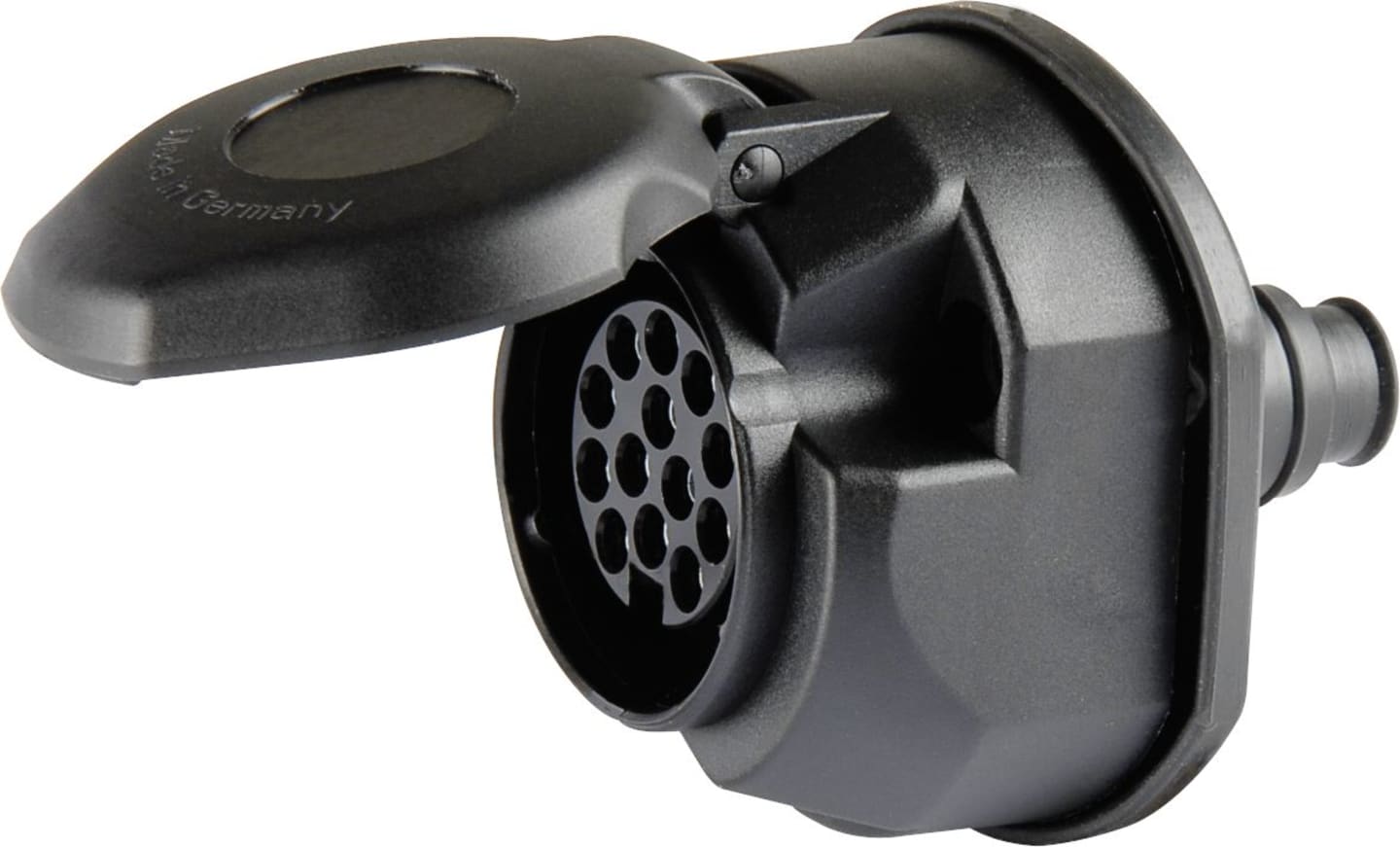 Herth + Buss Steckdose 13-polig, 12 V, Schraubanschluss, Kunststoff, Aufbau, 51 305 031