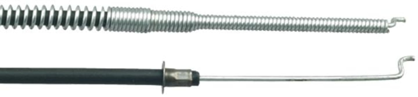 Bowdenzug 1.569/1.473 mm, 2 x Z-Haken, für Gas Rasenmäher MTD Rex-Combi, Rex-Super, Rotomax, Super, Variant
