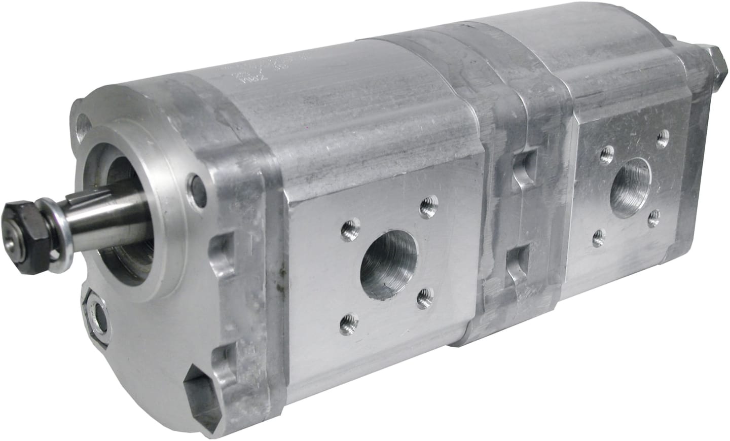 Hydraulikpumpe links doppelt Fördermenge 19 cm³/U; 11 cm³/U, für Deutz-Fahr Agrostar, Agroxtra, Agroprima, DX