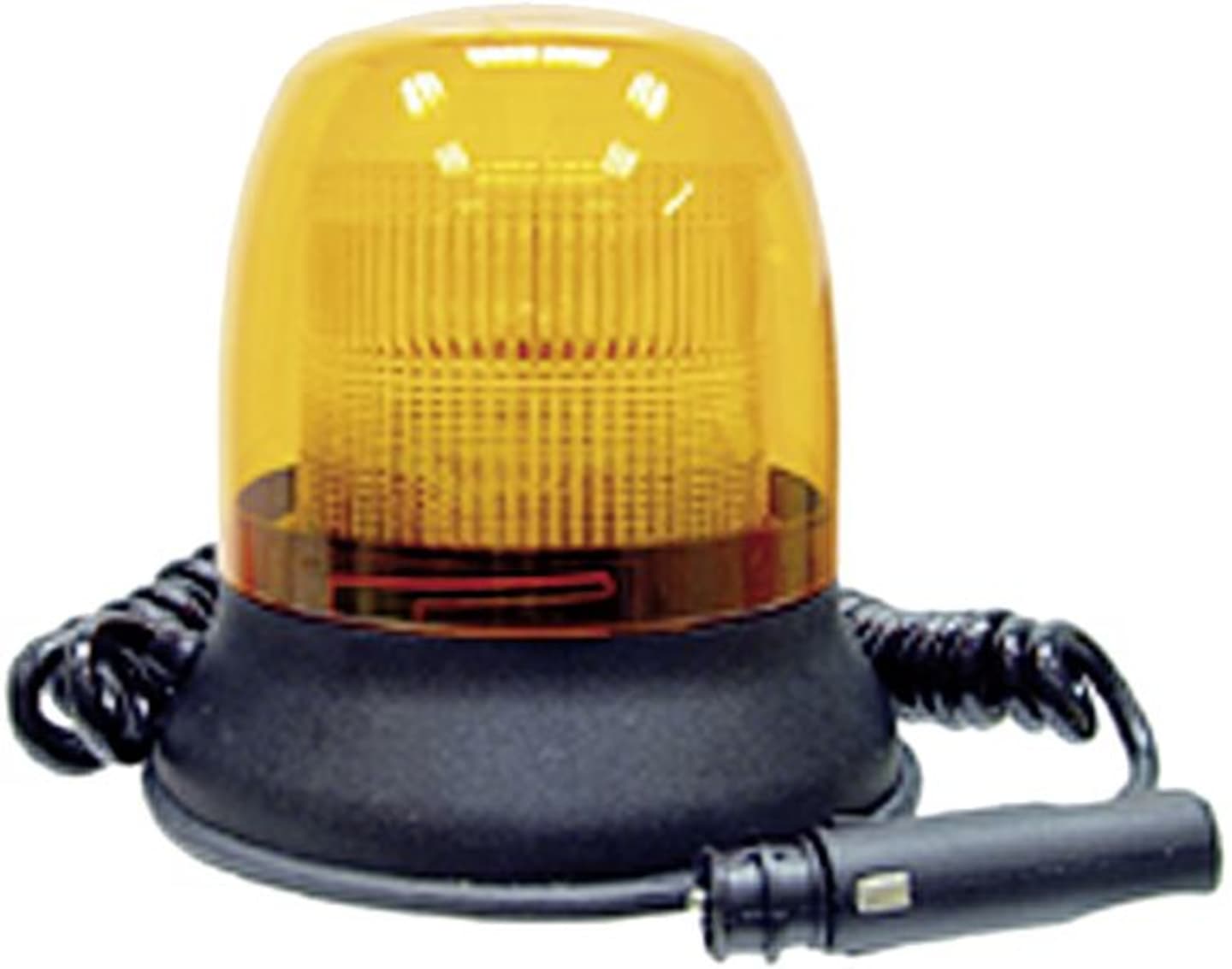 Blitzleuchte orange, 9 – 32 V, 120 Doppelblitze/min, Magnethaftung, 098 285 386