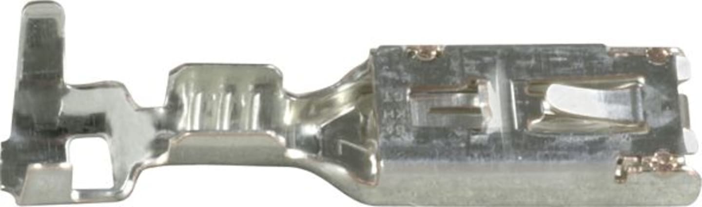 Herth + Buss Crimpverbinder "Kostal SLK 2,8 ELA" Flachsteckhülse 2,8 x 0,8 mm, Kabel 0,5 – 1 mm², versilbert, 50 253 237