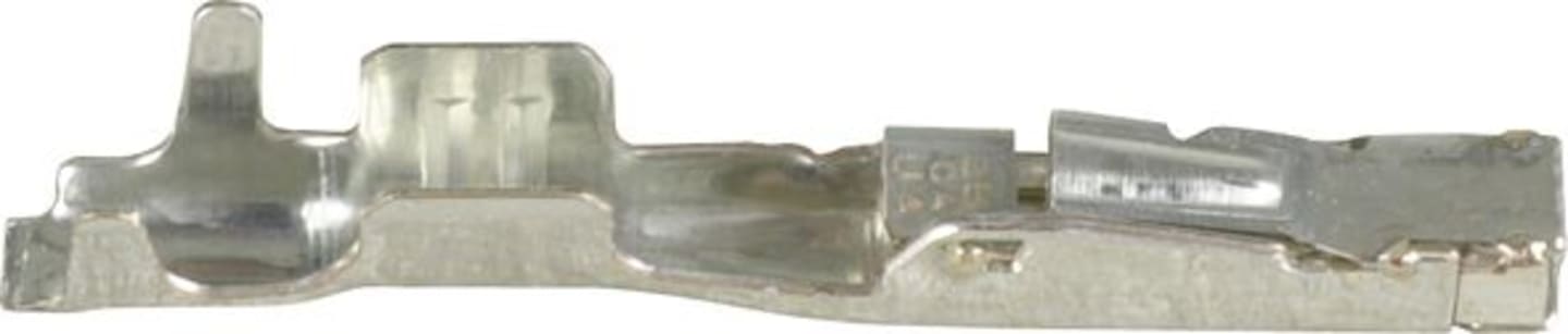 Herth + Buss Crimpverbinder "Kostal MLK 1,2 m" Flachsteckhülse 1,2 x 0,6 mm, Kabel 0,75 – 1 mm², versilbert, 50 253 444