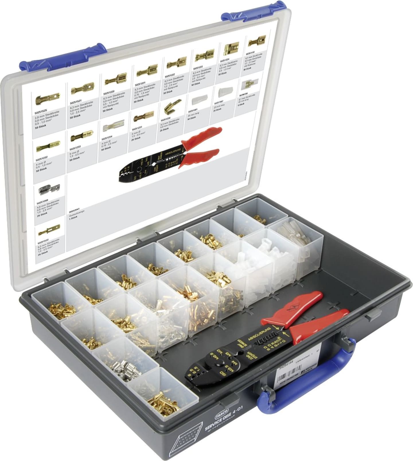 Herth + Buss Crimpverbindersortiment 825 St., 54 254 149