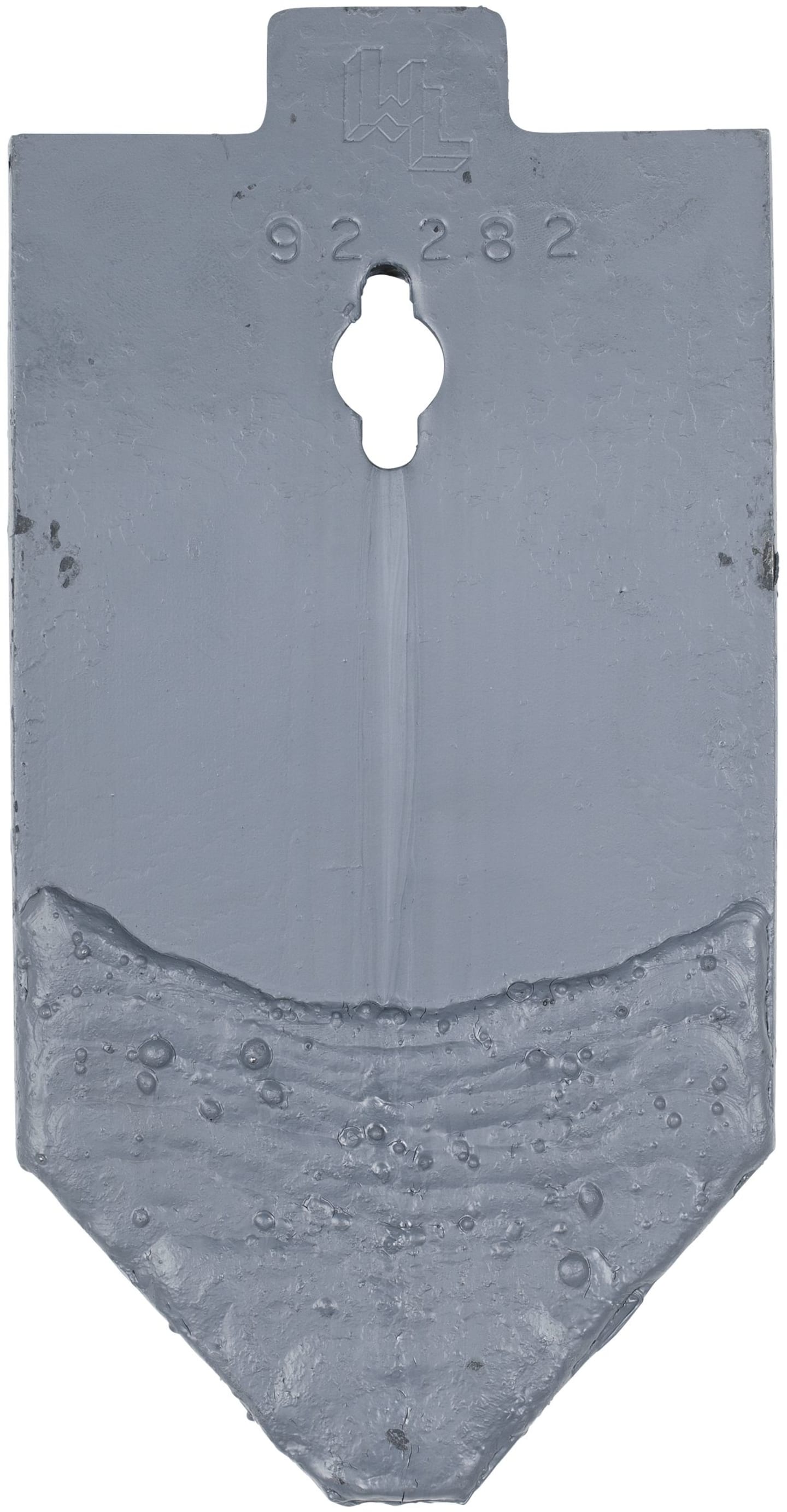 Scharspitze 120 x 12 mm aufgepanzert für Kerner