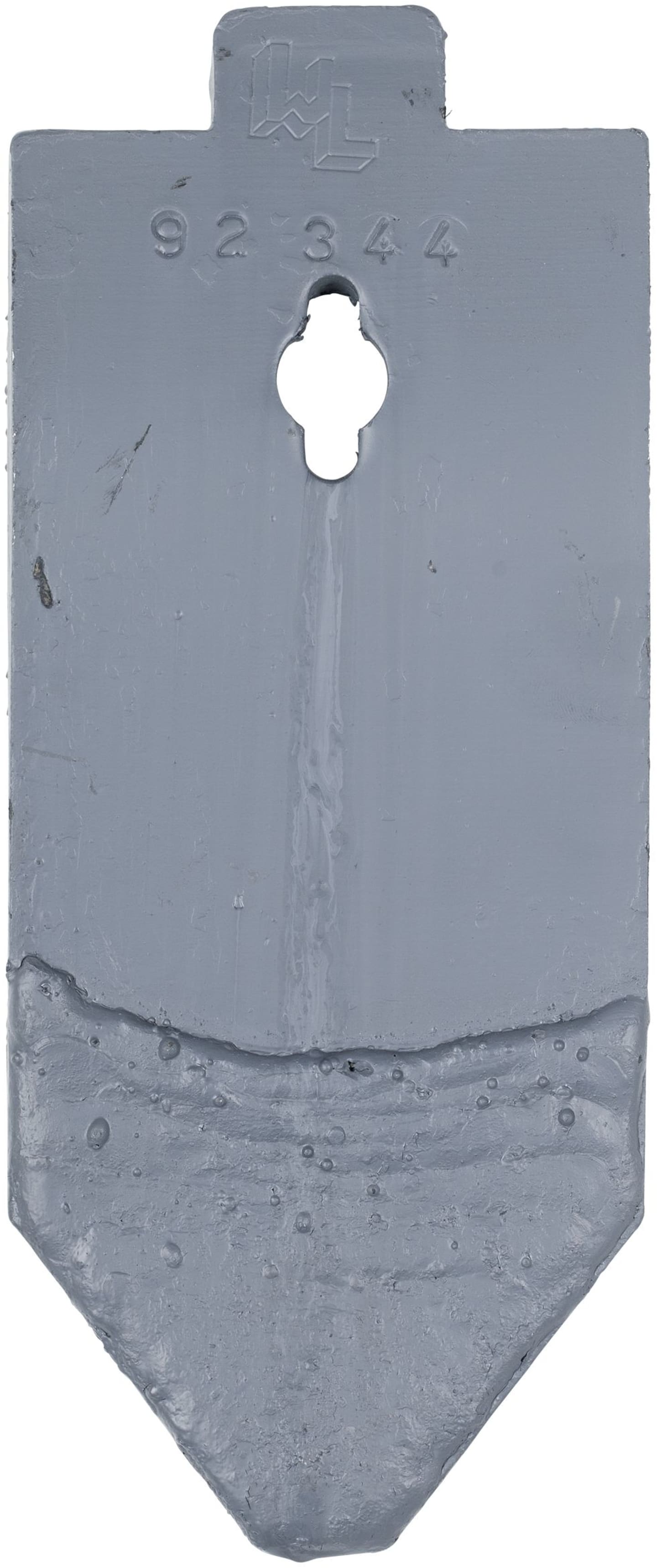 Scharspitze 100 x 12 mm aufgepanzert für Kerner