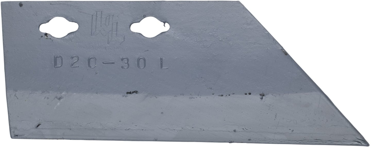 Düngereinlegerschar links/rechts, geschnittene Ware, D 20/30/D 20/30 L für Pflug Gassner