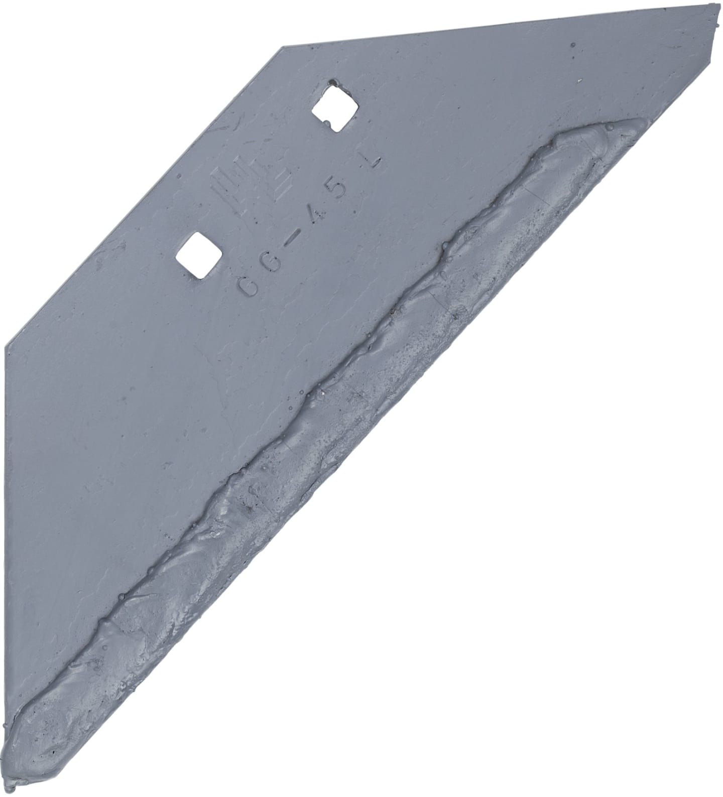Scharflügel links/rechts 320 x 8 mm, mit Aufpanzerung, für Grubber Rabe