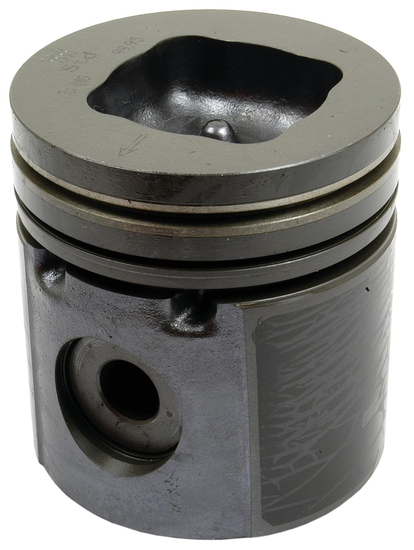 Kolben, Motor Perkins 1004.4T; Perkins 1004.40T; Perkins 1006.6T, Ringträgerkolben, vierkant, Ø Kolbenbolzen 38,1 mm, für Landini, Massey Ferguson