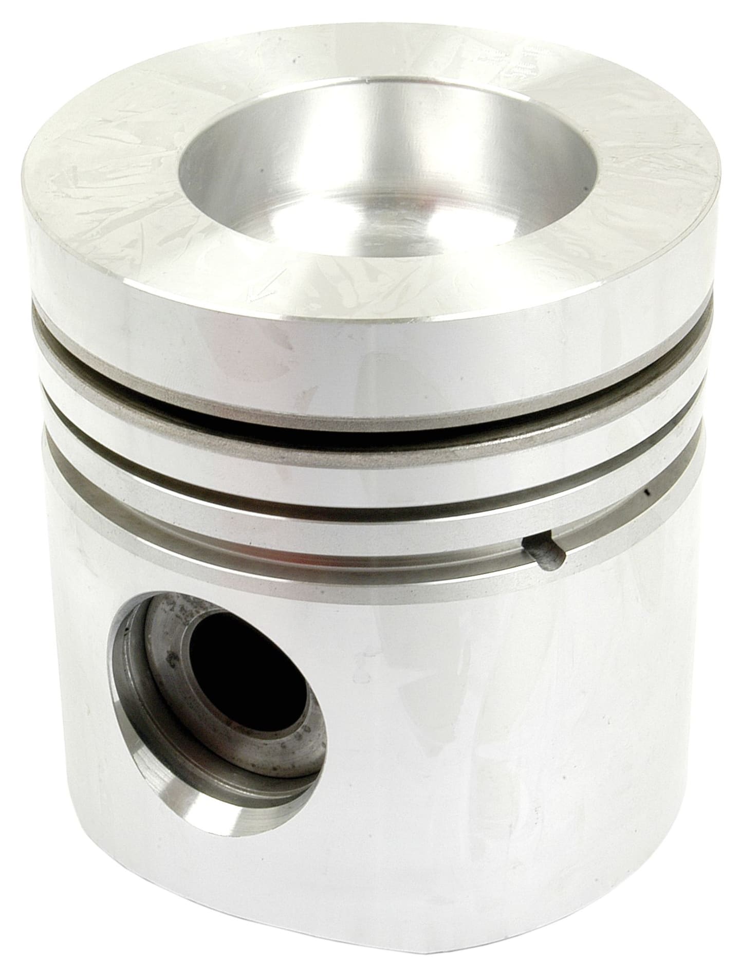 Kolben, Motor D268, Ringträgerkolben, mit Brennkammer, Ø Kolbenbolzen 36 mm, für Case IH
