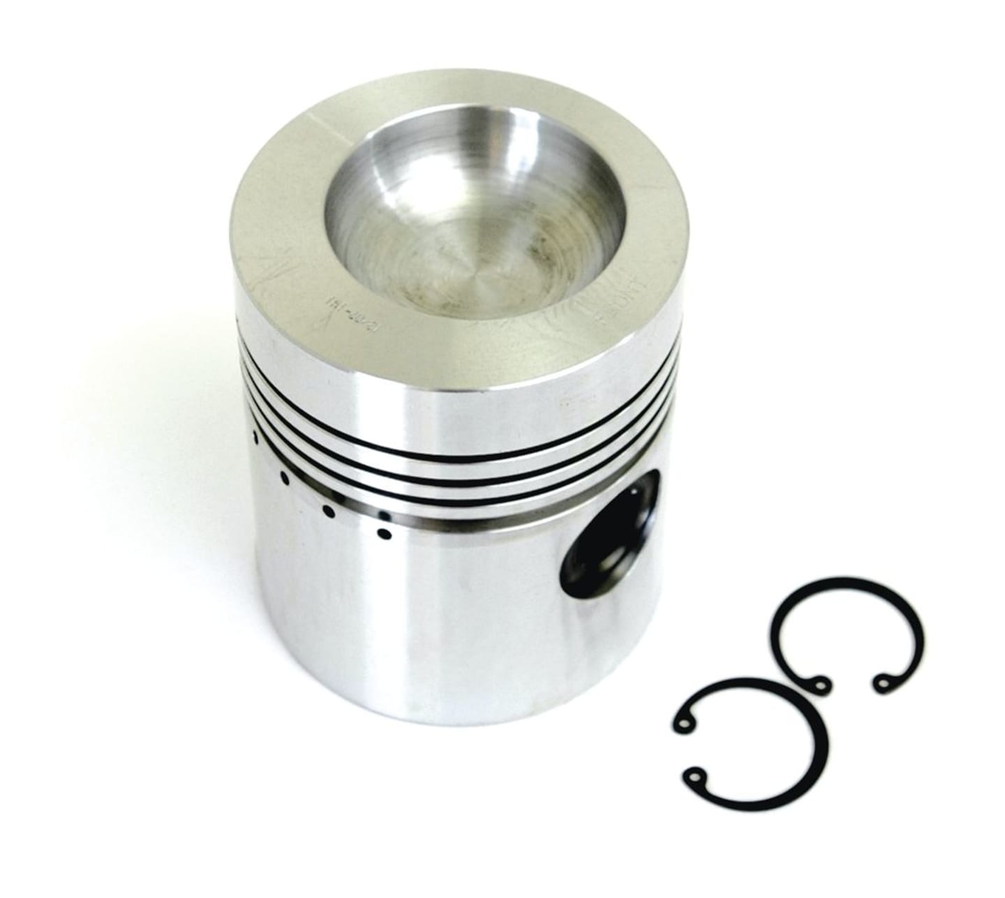 Kolben, Motor Perkins A3.152; Perkins A4.203, Brennkammer ohne Spitze, Ø Kolbenbolzen 31,75 mm, für Landini, Massey Ferguson