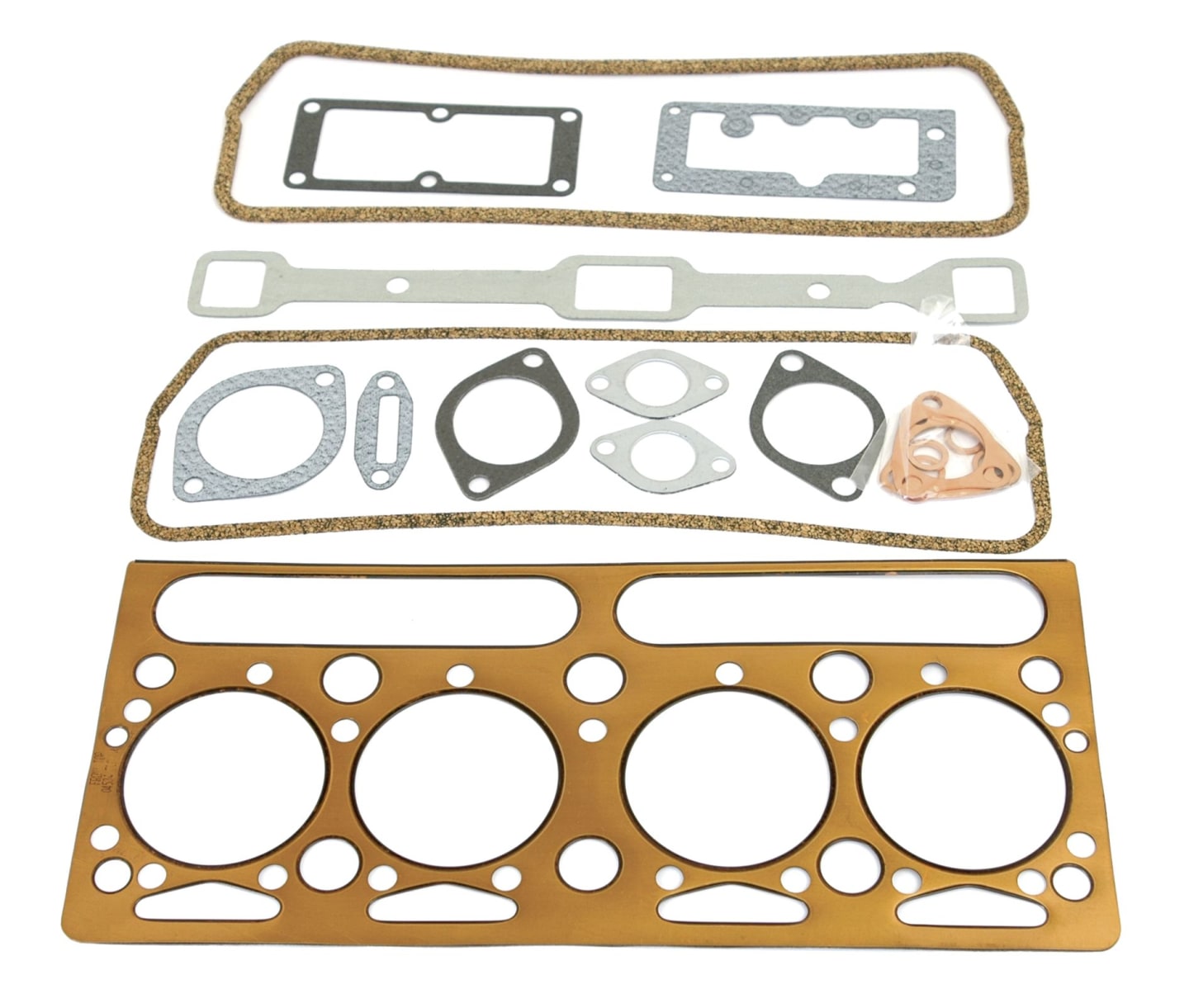 Motordichtsatz oben, für 4-Zylinder-Motor Perkins A4.192, Traktor Massey Ferguson