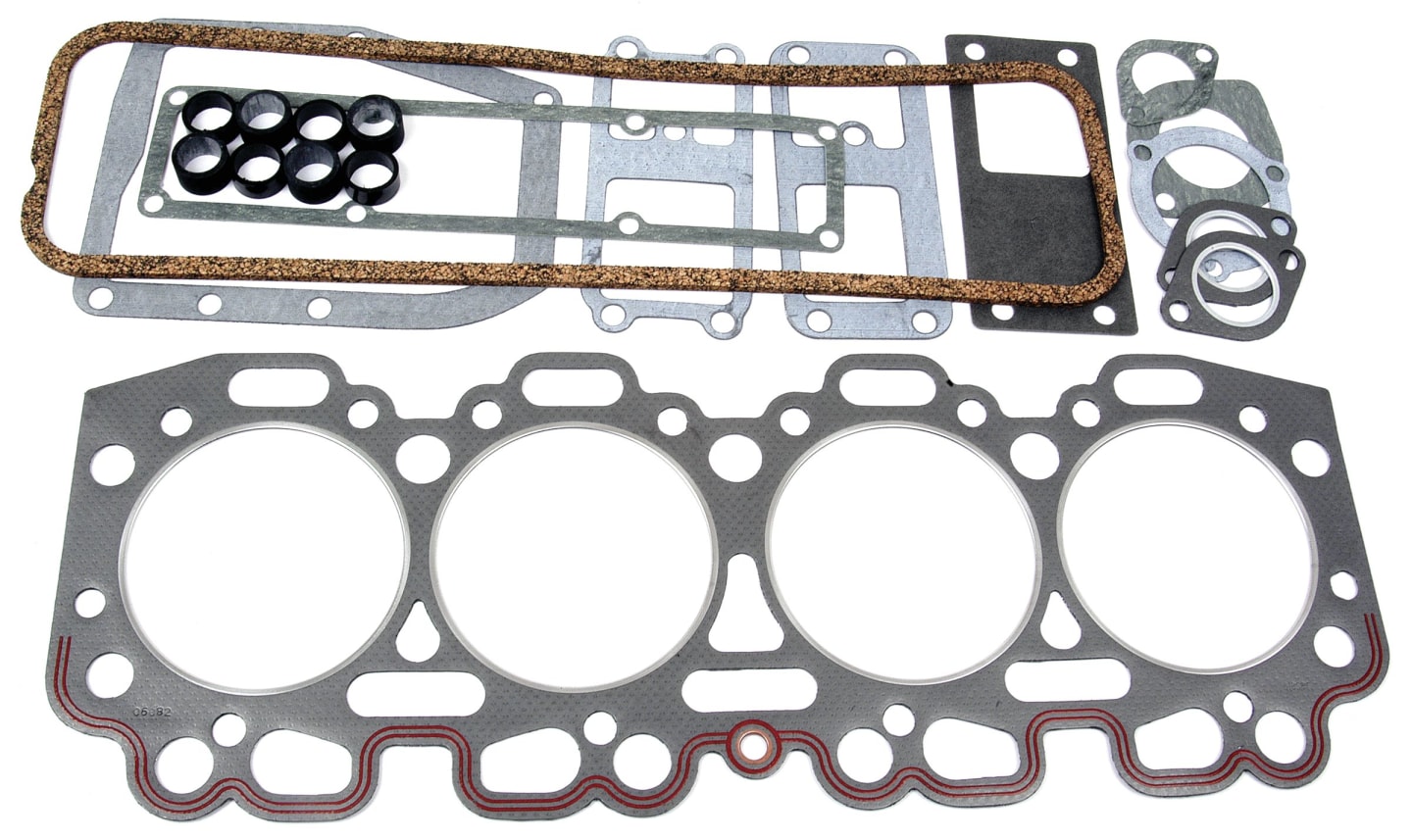 Motordichtsatz oben, für 4-Zylinder-Motor Perkins A4.318/A4.318.2, Traktor Massey Ferguson