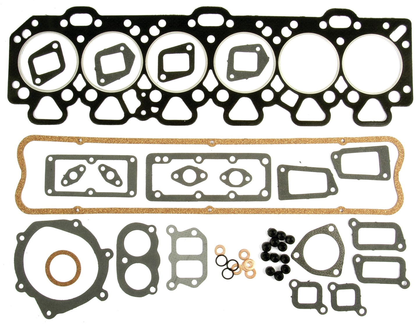 Motordichtsatz oben, für 6-Zylinder-Motor Perkins A6.354.1/AT6.354.1, Traktor Massey Ferguson