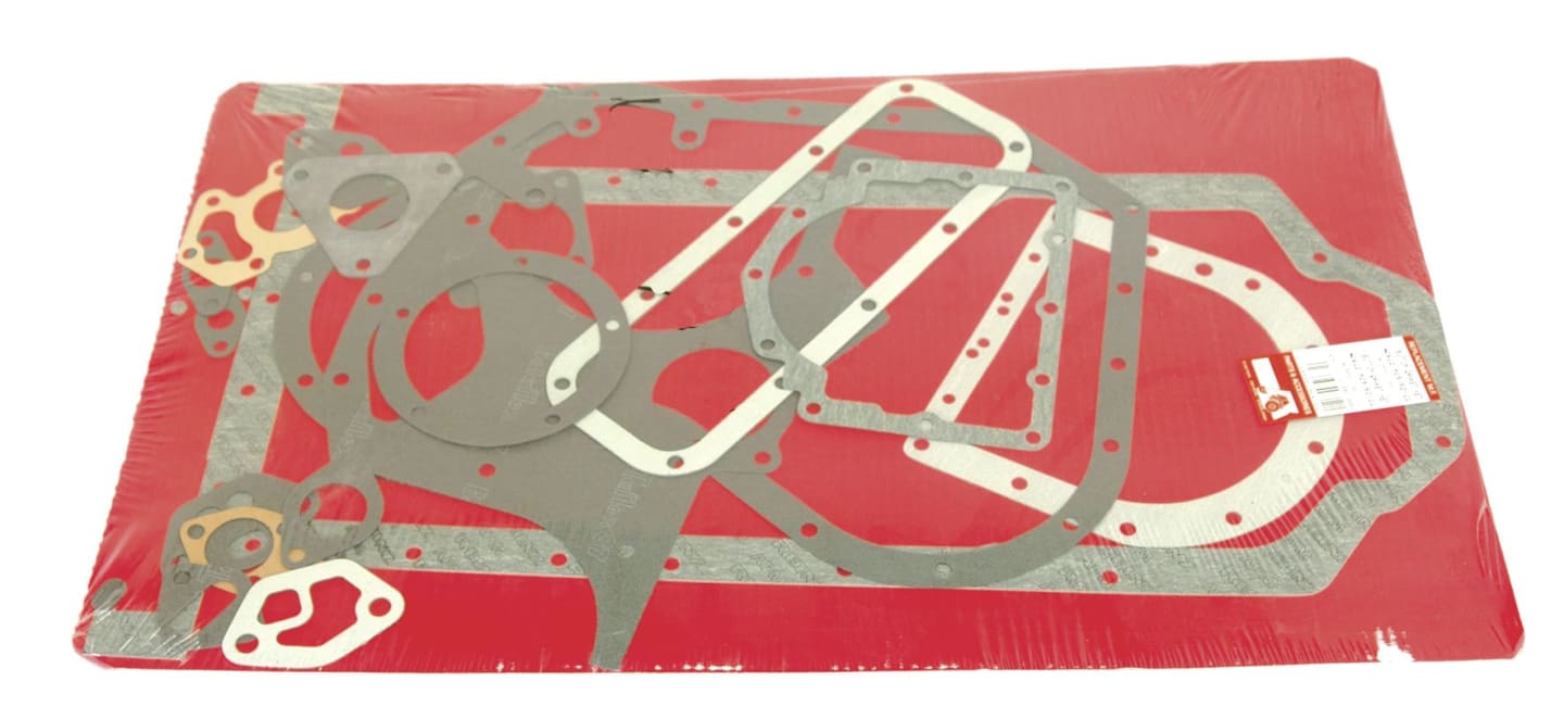 Motordichtsatz unten, für 4-Zylinder-Motor Perkins A4.318/A4.318.2, Traktor Massey Ferguson