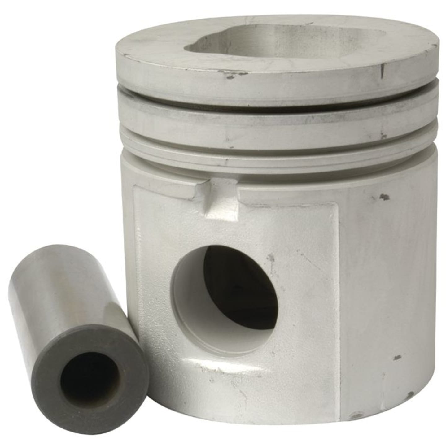 Kolben, Motor Perkins 1004.4; Perkins 1006.6, Ringträgerkolben, vierkant, Ø Kolbenbolzen 34,92 mm, für Landini, Massey Ferguson