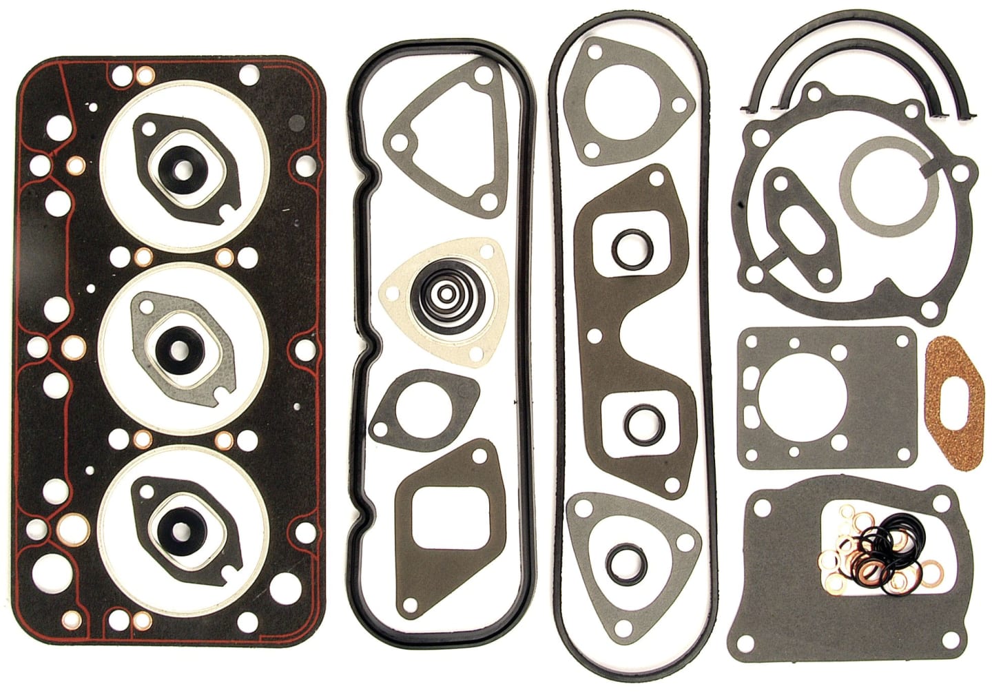 Motordichtsatz oben, für 3-Zylinder-Motor 8035.02, Traktor Fiat 446, 450, 466, 480, 500, 540