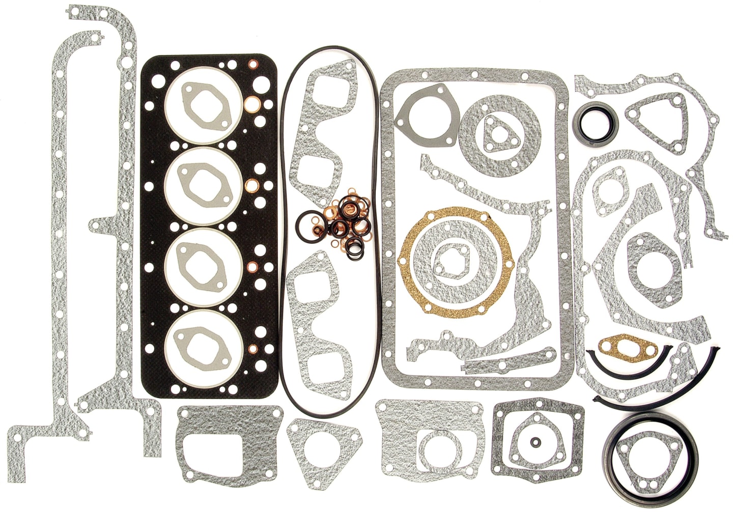 Motordichtsatz für 4-Zylinder-Motor 8045.04, Traktor Fiat 766, 780