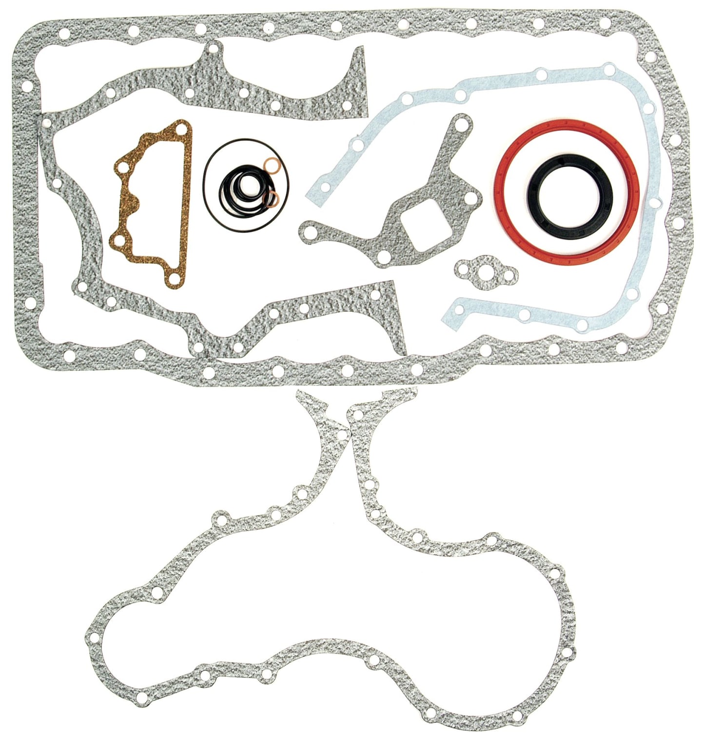 Motordichtsatz unten, für 4-Zylinder-Motor PowerStar 4.4/5.0/5.0T, Traktor New Holland