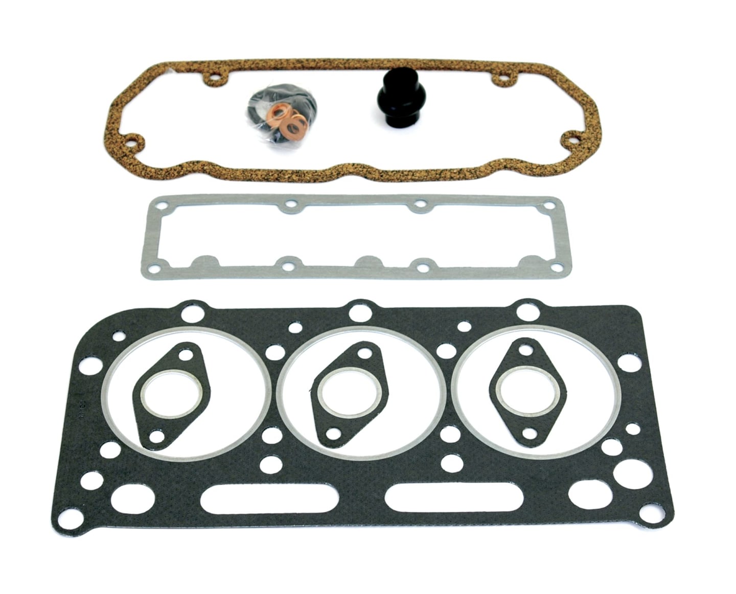 Motordichtsatz oben, für 3-Zylinder-Motor AD3.49; AD3.55, Traktor David Brown 700, 800, 1100