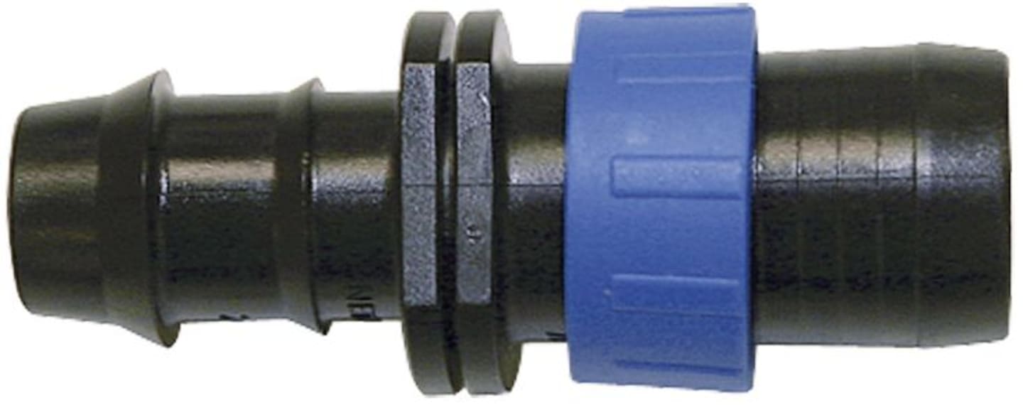 NETAFIM™ Verbinder gerade 16 mm, Ring, für dünnwandiges Tropfrohr, 32500-017040