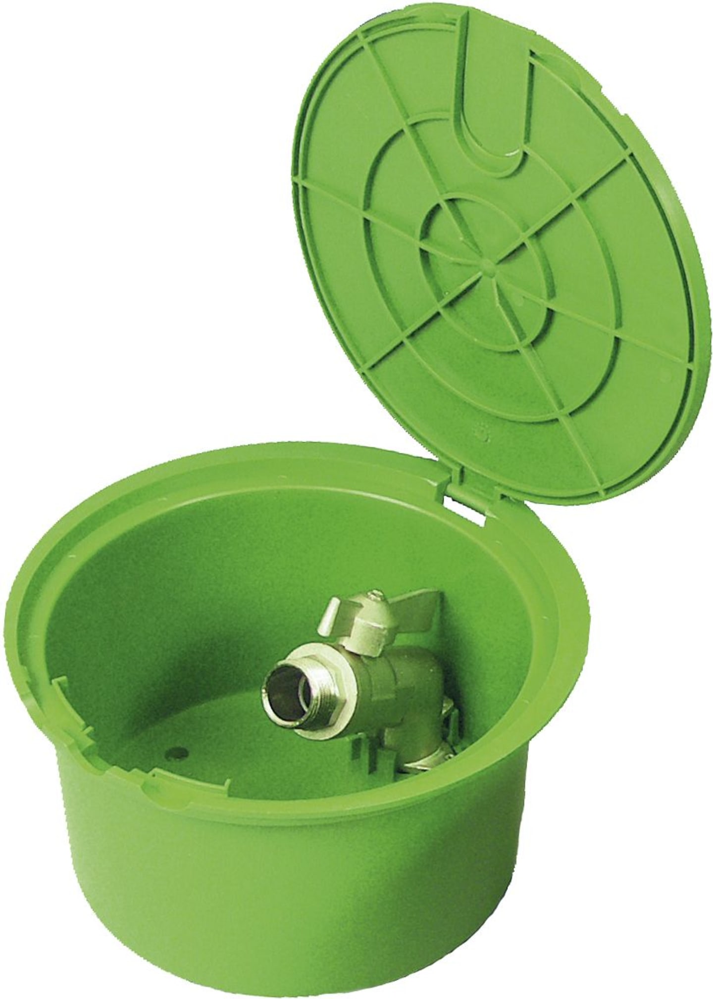 TAVLIT Ventilbox 11 x 21 x 13 cm, mit Kugelhahn 3/4" AG, 76220-010500
