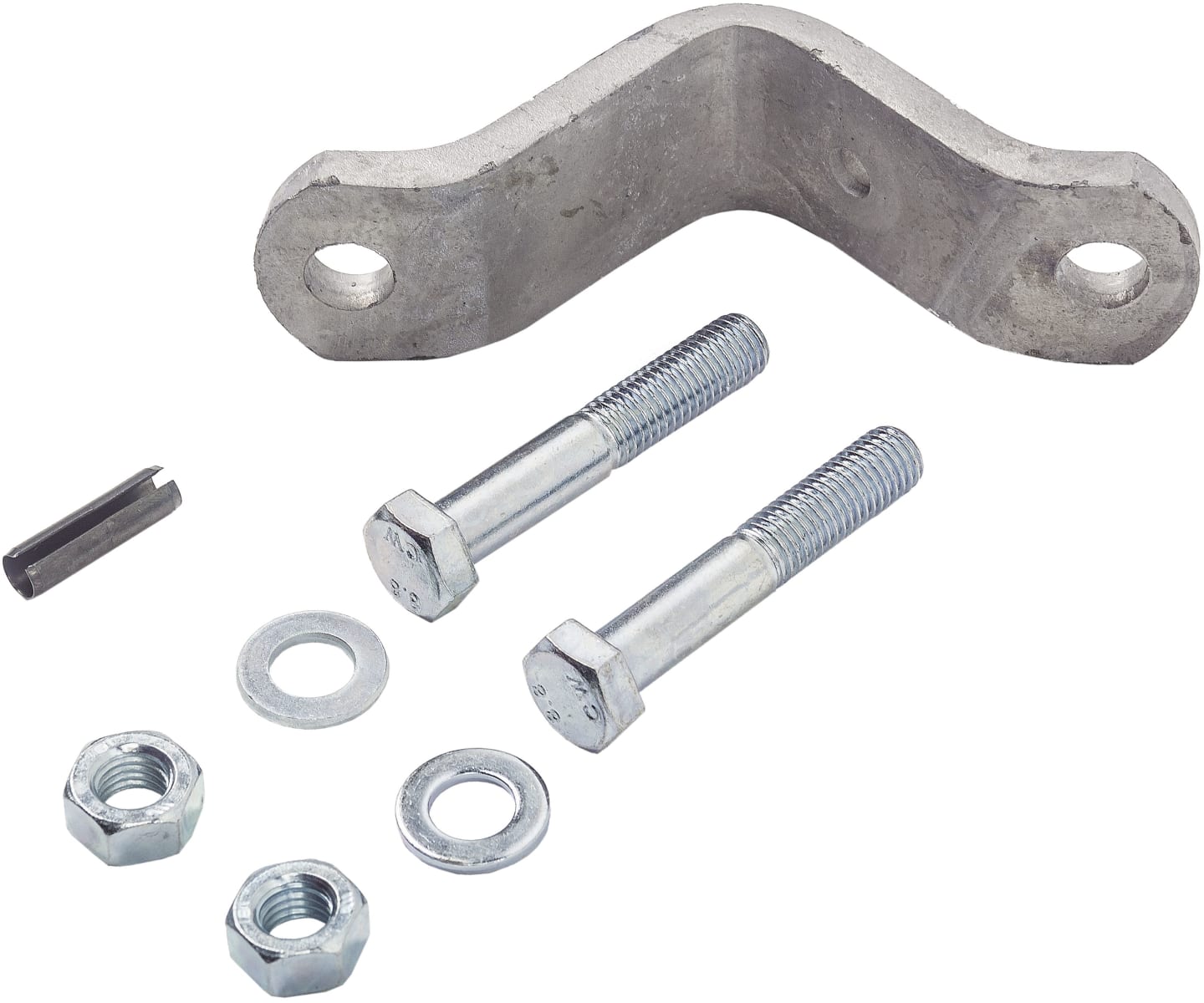 HOSP® Halter für Tränkebecken K/2, L/5, Rohre von 1 1/4" bis 2", 12.0012