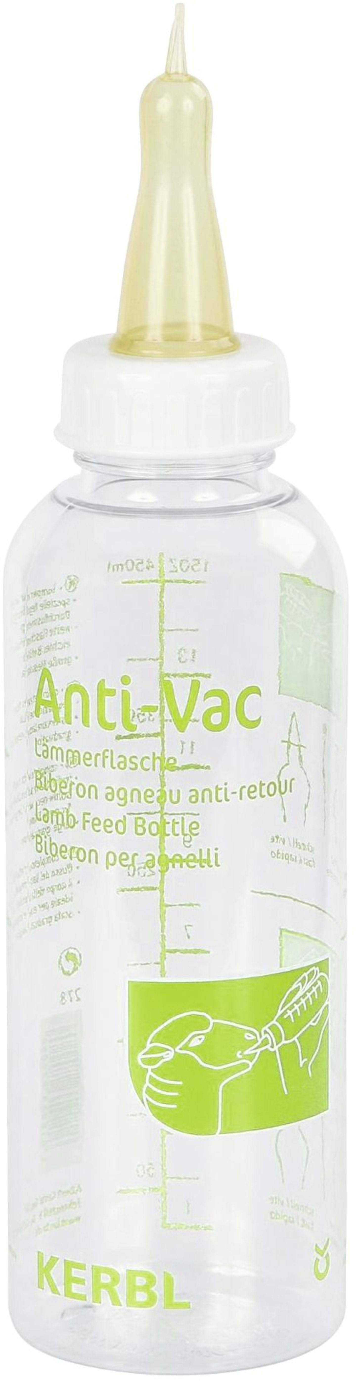KERBL Trinkflasche für Kälber, Lämmer und Ziegen 450 ml, 278